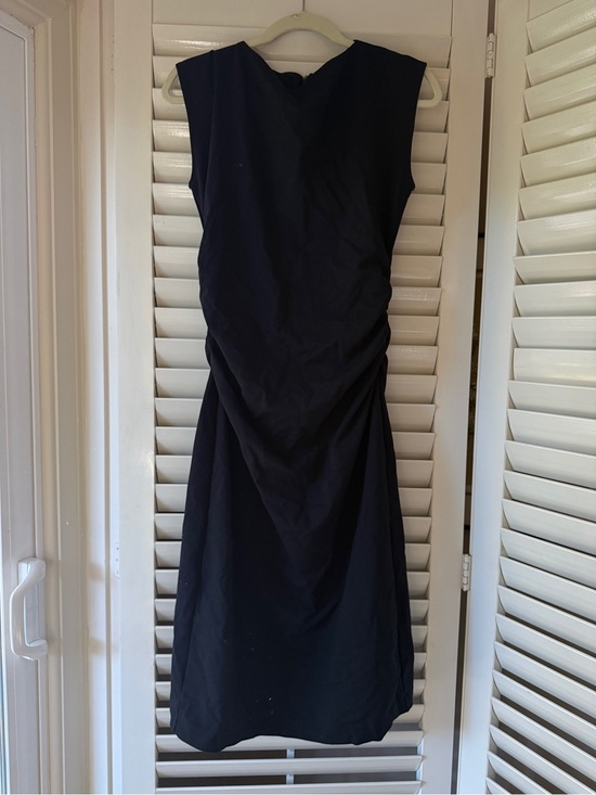 Nordstrom Dresses & Skirts - Classic Black Sleeveless Ruched Midi Women’s Dress